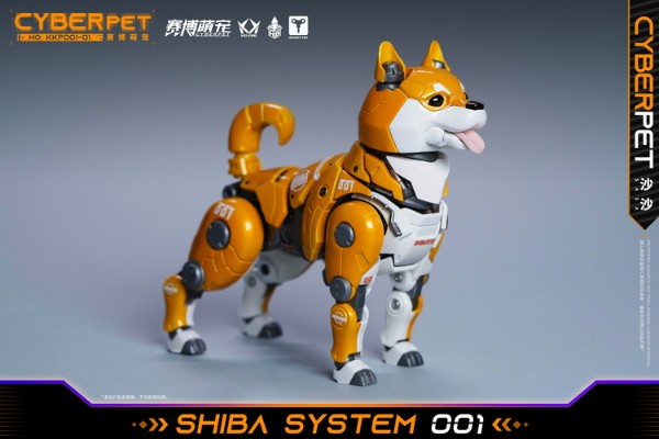 赛博萌宠系列 机甲柴犬 沙沙