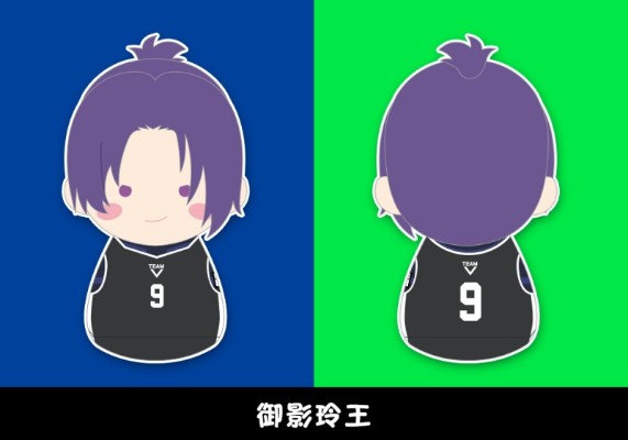 FUKUBUKU COLLECTION 蓝色监狱 福福吉祥物