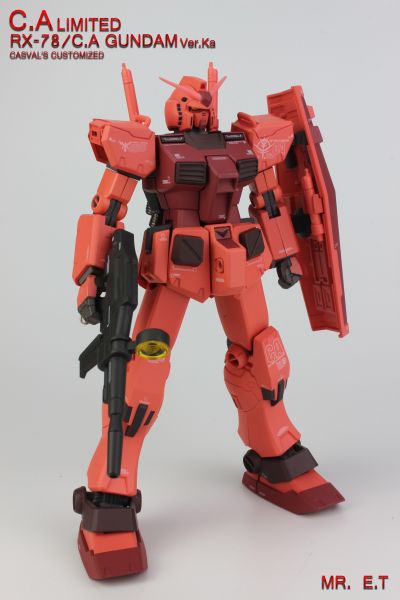 GUNDAM FIX FIGURATION METAL COMPOSITE LIMITED RX-78/C.A Ver.Ka 夏亚专用元祖高达