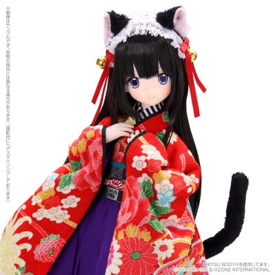天音 / ～大正浪漫～ 跳舞的黑猫搭配娃娃套装（Azone限定）