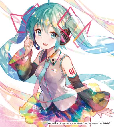 TAITO赏 初音未来39纪念日抽奖活动 A奖 初音未来胸像（原画师：藤原）