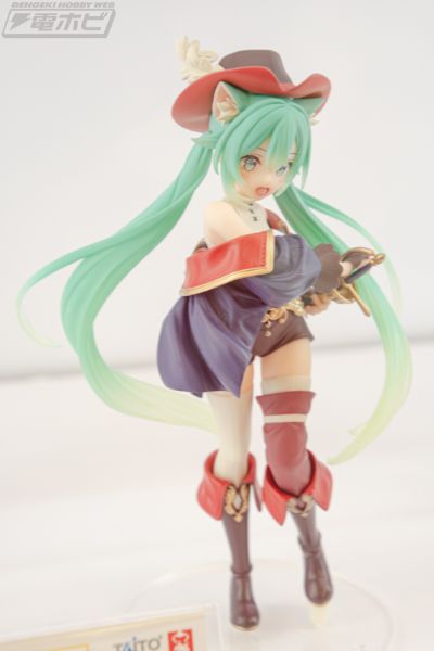 童话仙境 初音未来  穿靴子的猫