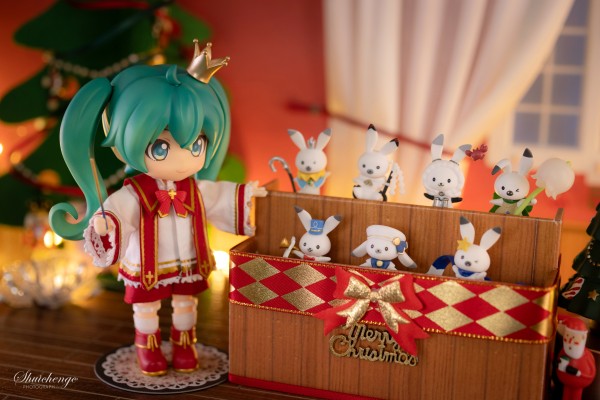 粘土娃: 服装套组 圣歌队 (红)