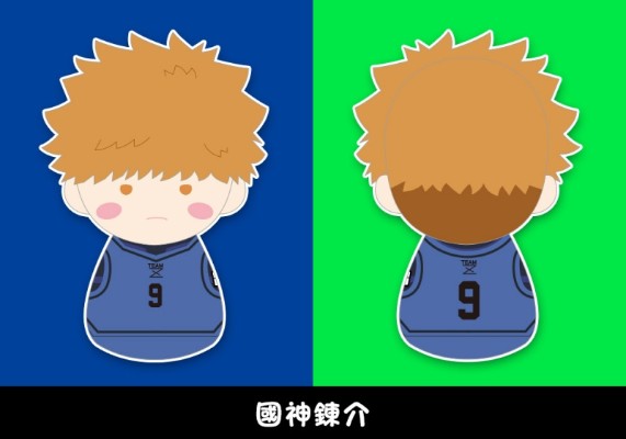 FUKUBUKU COLLECTION 蓝色监狱 福福吉祥物