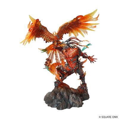 最终幻想16 实体游戏珍藏版 高品质模型 凤凰大战火神