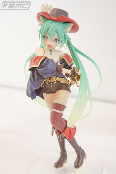 童话仙境 初音未来  穿靴子的猫