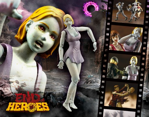 英雄终结者 僵尸 堕落女王