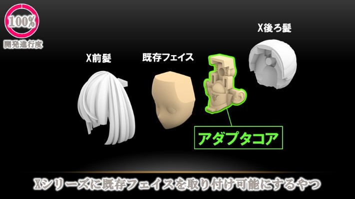 女神装置 M.S.G 05 脸部配件套装 SOL专用 肤色D