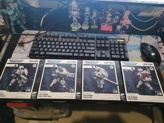 战锤40000  钛帝国 火战士四人组