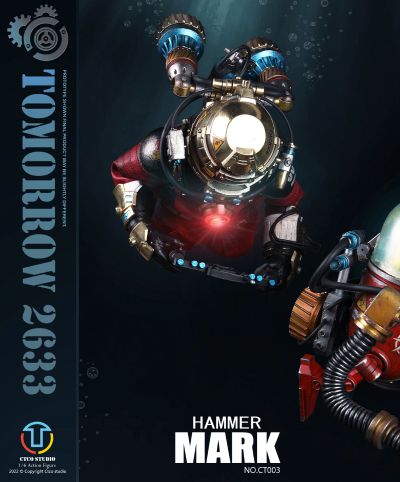 CT003 明日2633-铁锤.马克 纯铜限量版