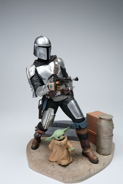 ARTFX 星球大战 曼达洛人 曼达洛人 ＆ 尤达宝宝