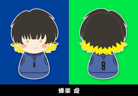 FUKUBUKU COLLECTION 蓝色监狱 福福吉祥物