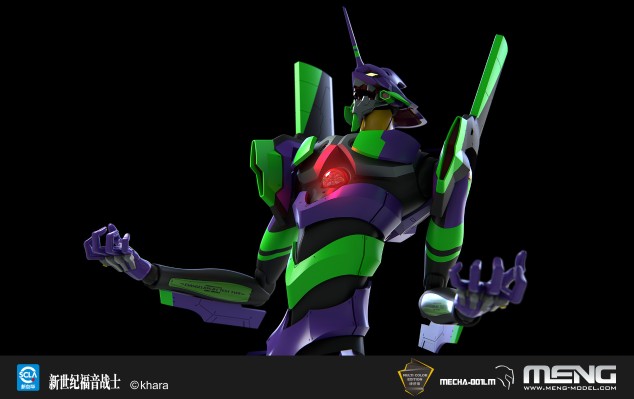 MECHA-001LM 泛用人形决战兵器  人造人新世纪福音战士初号机Ver.1.5（纯色版）