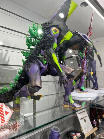 东宝30厘米系列 哥斯拉大战新世纪福音战士 初号机“哥斯拉”觉醒形态 新装版