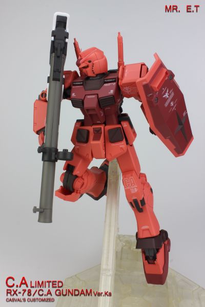 GUNDAM FIX FIGURATION METAL COMPOSITE LIMITED RX-78/C.A Ver.Ka 夏亚专用元祖高达
