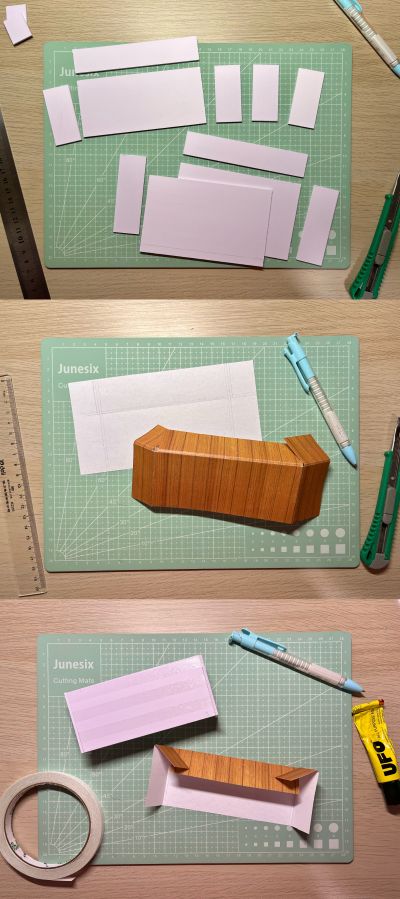 粘土娃: 服装套组 圣歌队 (红)