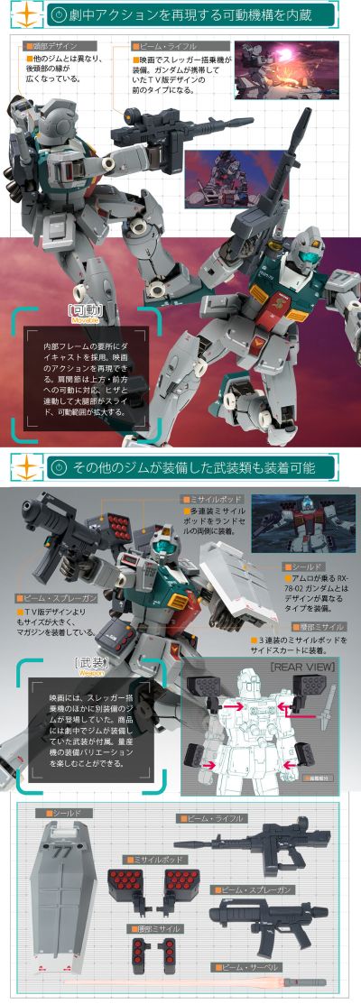 G.F.F.M.C. 机动战士高达  库库鲁斯·多安的小岛  RGM-79 吉姆（史雷加搭乘机）