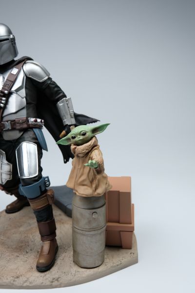 ARTFX 星球大战 曼达洛人 曼达洛人 ＆ 尤达宝宝