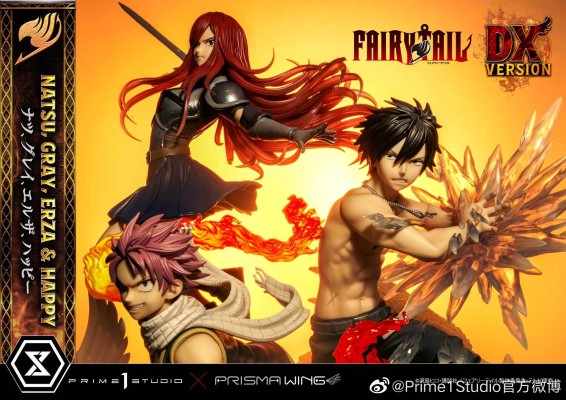 CMFT-01 PRISMA WING 妖精的尾巴 纳兹&格雷&艾尔莎&哈比