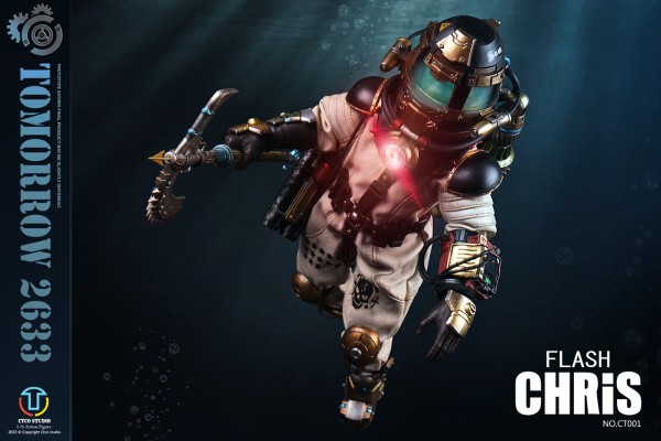 CT001 明日2633-闪电.克里斯 合金压铸版