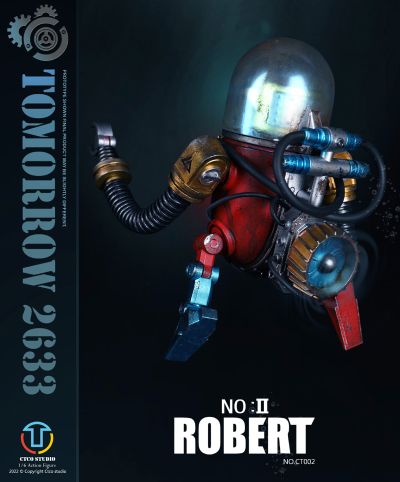 CT002 明日2633-2号.罗伯特机器人 合金压铸版