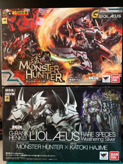 超合金 Ka signature 怪物猎人 G级変形雄火龙 稀少种 银火龙套装
