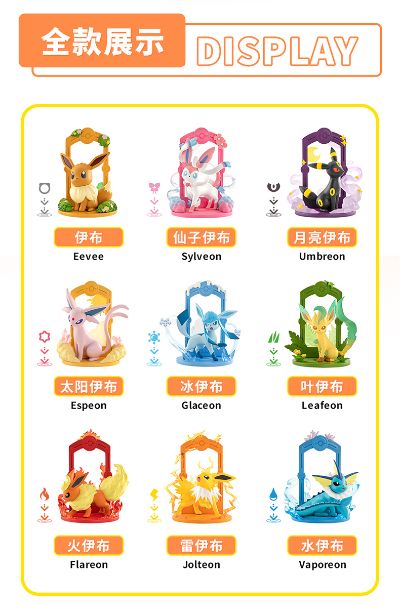 精灵宝可梦 伊布系列盲盒