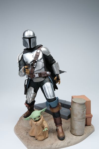 ARTFX 星球大战 曼达洛人 曼达洛人 ＆ 尤达宝宝