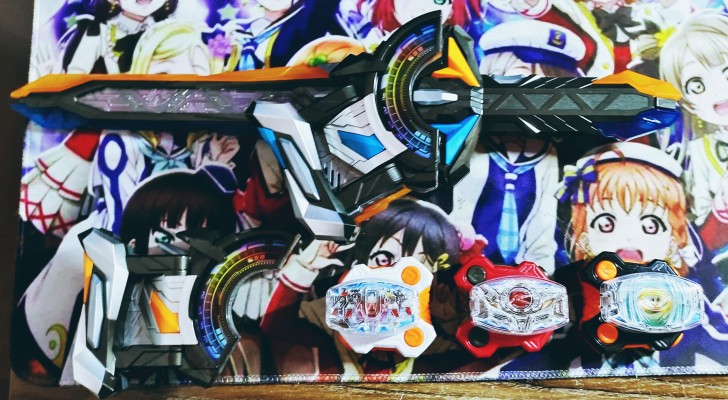 假面骑士极狐系列 DX指令双生带扣+升杨剑