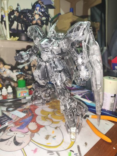 MG 机动战士高达 逆袭的夏亚 MSN-04 沙扎比 Ver.Ka［机械透明版］