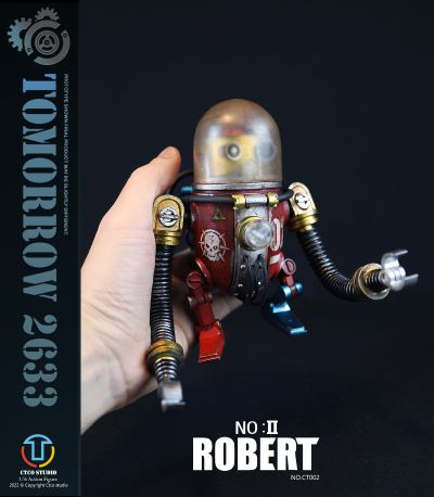 CT002 明日2633-2号.罗伯特机器人 合金压铸版