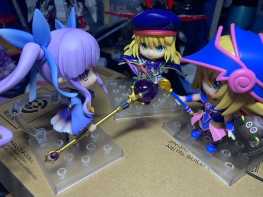 粘土人#1596 游戏王 怪兽之决斗 黑魔导女孩