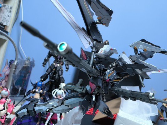 METAL BUILD 机动战士高达SEED C.E.73 观星者 漆黑强袭高达（新生强袭版）