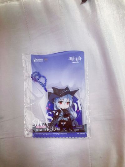 粘土人#1895 明日方舟 斯卡蒂