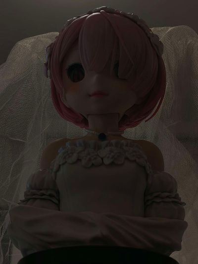 一番赏 从零开始的异世界生活 甜蜜的幸福生活！最终大奖 拉姆 胸像 婚纱版