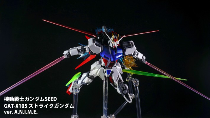 ROBOT魂＜机动战士系列＞ 机动战士高达SEED AQM/E-X01 翔翼型强袭装备+特效配件包 剧中版