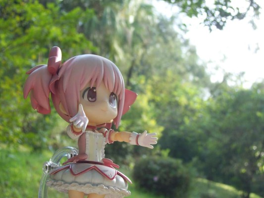 Cu-poche 剧场版 魔法少女小圆 鹿目圆香 可动手办