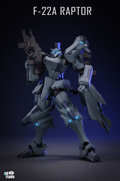 转轮科技 Muv-Luv Alternative F-22A 猛禽 猎人大队样式