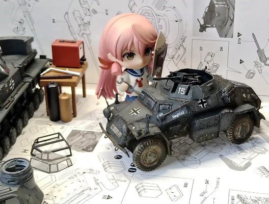 35270 1/35 Sd.Kfz.222（附带蚀刻部件/铝制枪管）