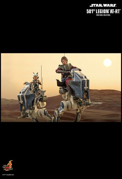 星球大战：克隆人战争 501军团驾驶AT-RT步行机+先进侦察部队士兵