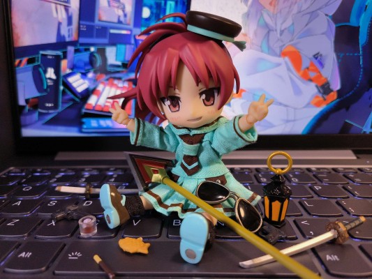 粘土人 #422 剧场版 魔法少女小圆 叛逆的物语 佐仓杏子 制服