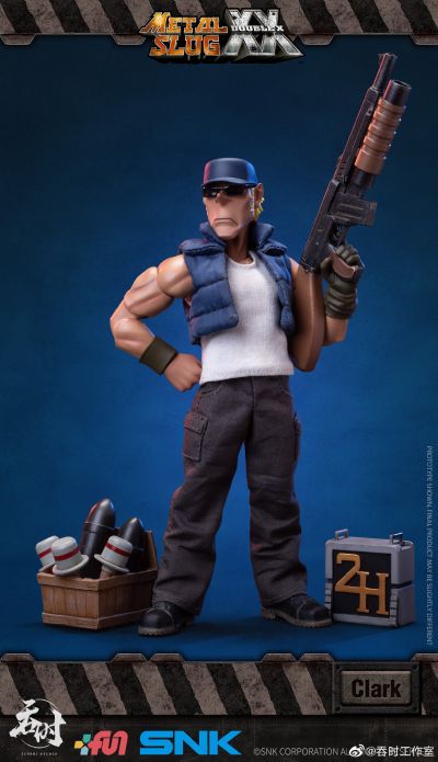 TS-009 合金弹头XX 克拉克 史迪尔 可动布衣人偶