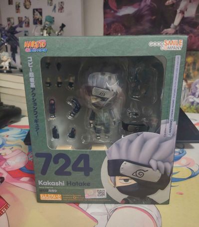 粘土人#724  火影忍者 疾风传 旗木卡卡西