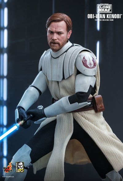 TMS095 星球大战：克隆人战争 欧比旺·克诺比 绝地盔甲造型