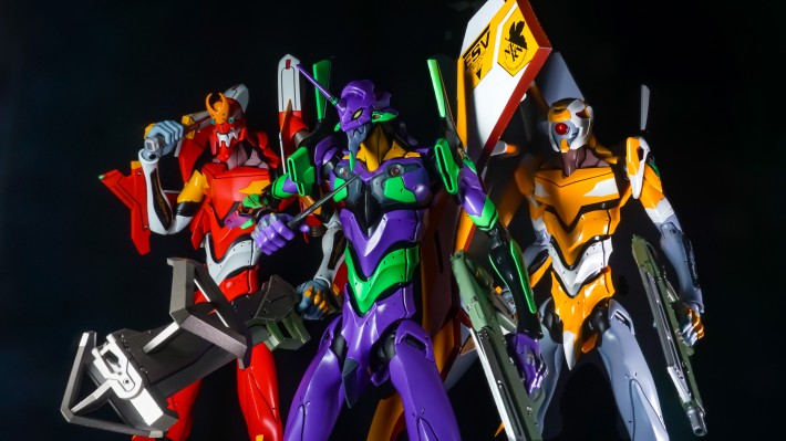 ROBO道 新世纪福音战士新剧场版 EVA初号机 夜间战斗配色