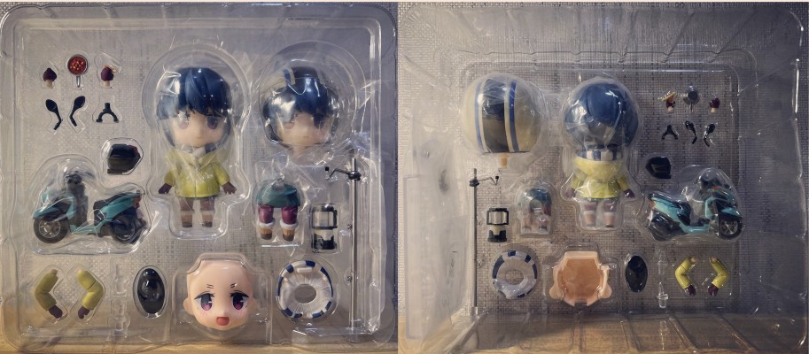 粘土人#1865  摇曳露营△ 志摩凛 三轮摩托版