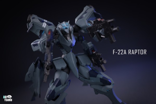 转轮科技 Muv-Luv Alternative F-22A 猛禽 猎人大队样式