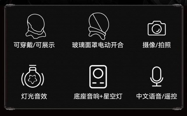 流浪地球 地表服头盔