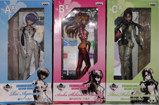 一番赏  新世纪福音战士新剧场版  真希波·真理·伊拉丝多莉亚斯 罗森限定 特别配色