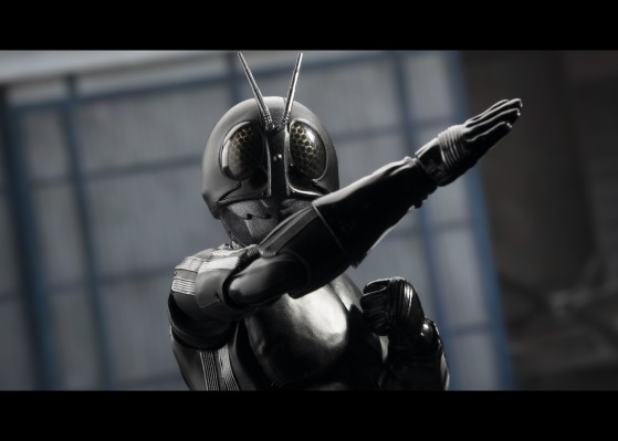 mastermind JAPAN x 假面骑士50周年纪念合作 S.H.Figuarts(真骨雕制法) 假面骑士新1号 黑色